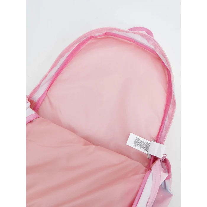 LCW ACCESSORIES Pembe Çok Bölmeli Kız Çocuk Sırt Çantası