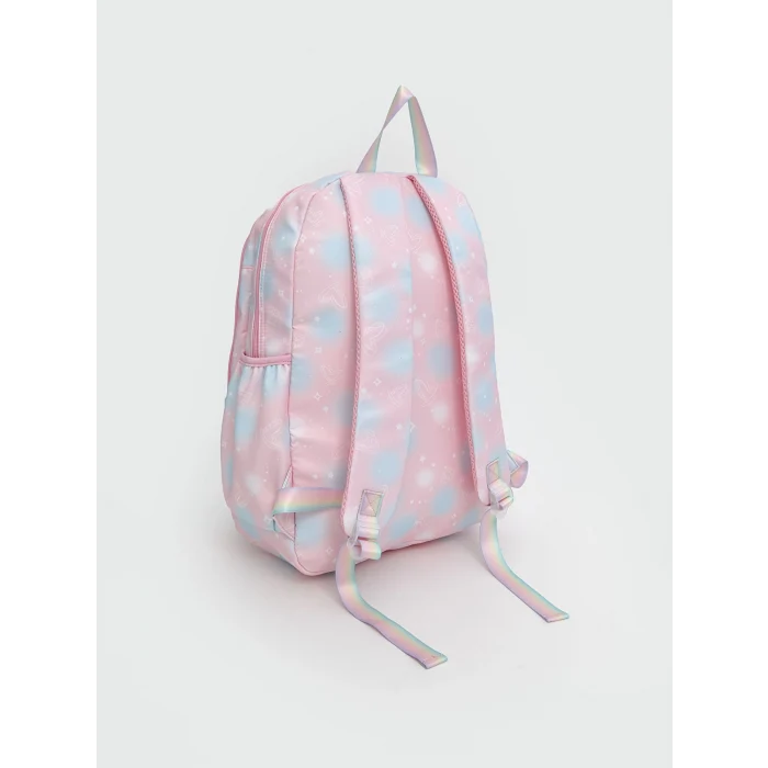LCW ACCESSORIES Pembe Çok Bölmeli Kız Çocuk Sırt Çantası