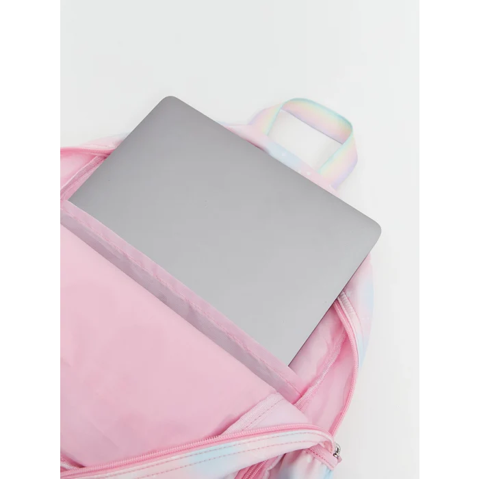 LCW ACCESSORIES Pembe Çok Bölmeli Kız Çocuk Sırt Çantası