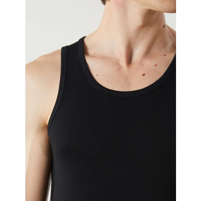 LC WAIKIKI Siyah U Yaka Penye Erkek Atlet 2li