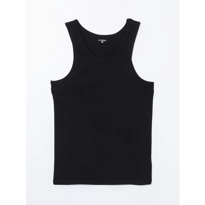 LC WAIKIKI Siyah U Yaka Penye Erkek Atlet 2li