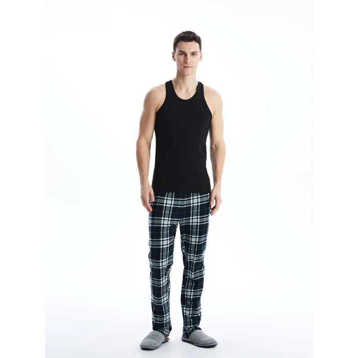 LC WAIKIKI Siyah U Yaka Penye Erkek Atlet 2li