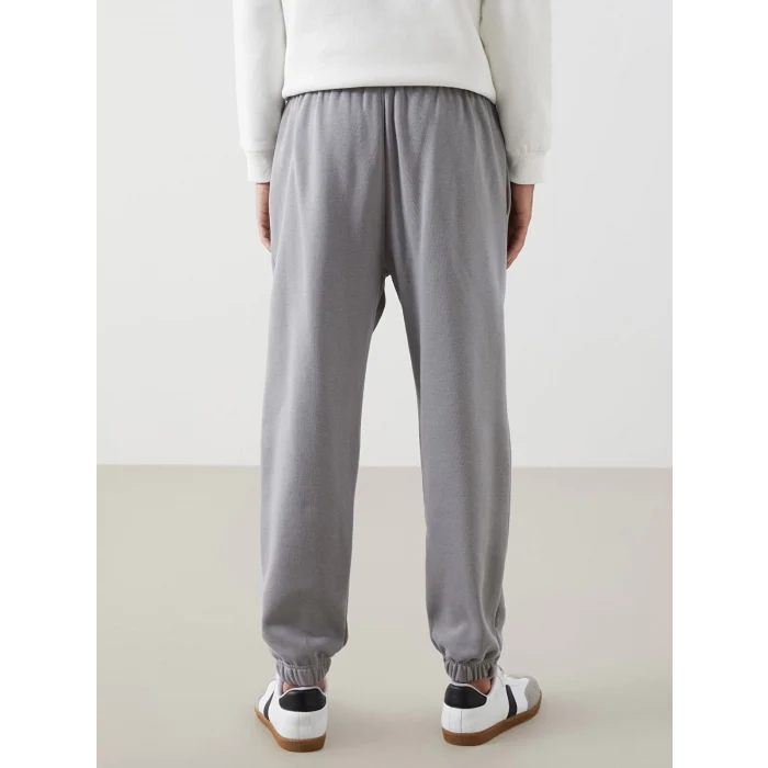 XSIDE Gri Rahat Kalıp Erkek Kalın Jogger Eşofman Altı