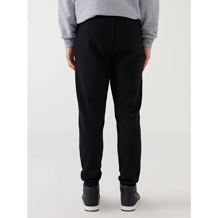 XSIDE Siyah Standart Kalıp Erkek Jogger Eşofman Altı