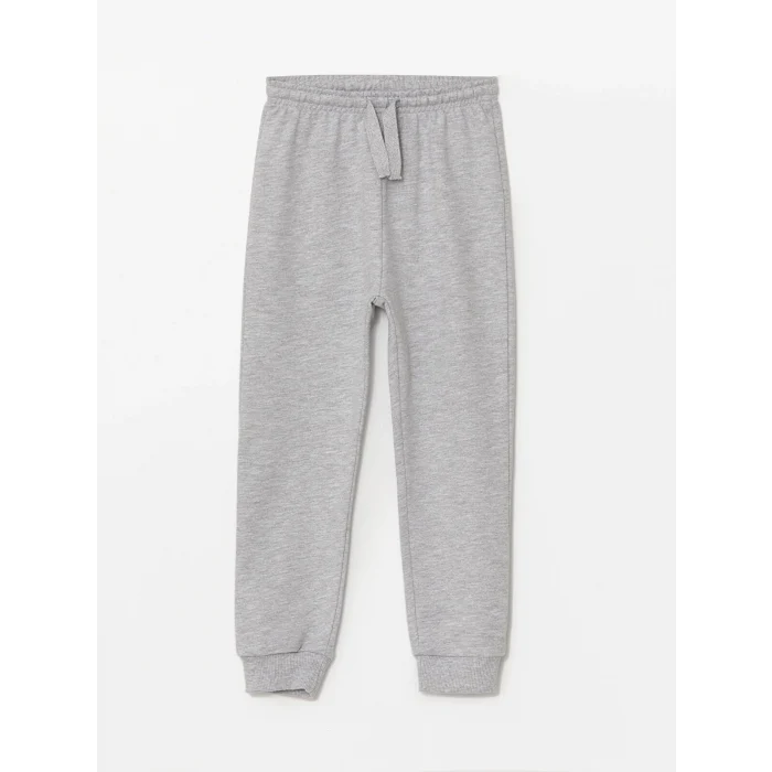 LCW Kids Mavi Bi Baby Bisiklet Yaka Uzun Kollu Baskılı Erkek Bebek Tişört ve Pantolon 2li Takım