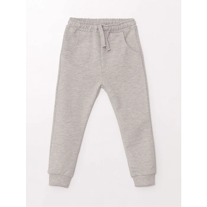 LCW Kids Turkuaz Bisiklet Yaka Uzun Kollu Baskılı Erkek Bebek Sweatshirt ve Eşofman Alt 2li Takım