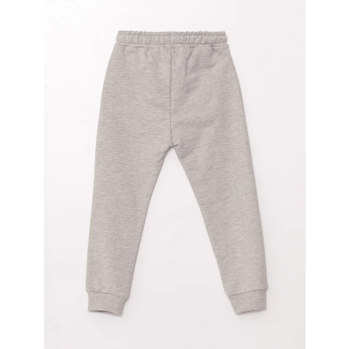 LCW Kids Turkuaz Bisiklet Yaka Uzun Kollu Baskılı Erkek Bebek Sweatshirt ve Eşofman Alt 2li Takım