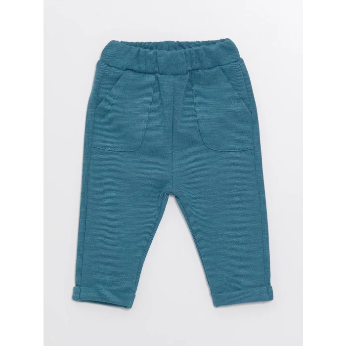 LCW baby Ekru Baskılı Erkek Bebek Sweatshirt ve Eşofman Alt 2li