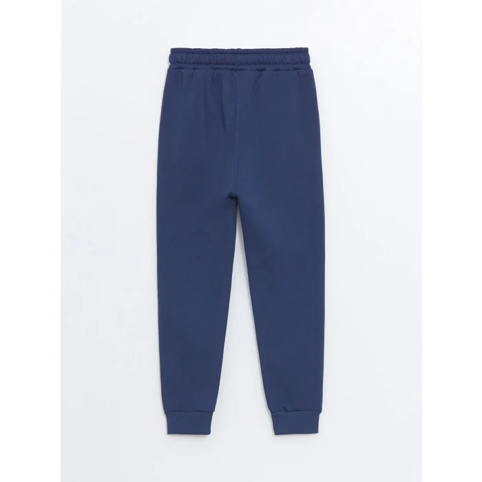 LCW Kids Bej Bisiklet Yaka Uzun Kollu Erkek Bebek Sweatshirt ve Eşofman Alt 2li Takım