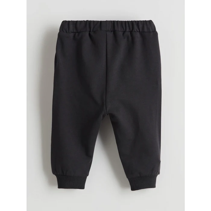 LCW baby Bej Baskılı Erkek Bebek Sweatshirt ve Eşofman Alt 2li Takım