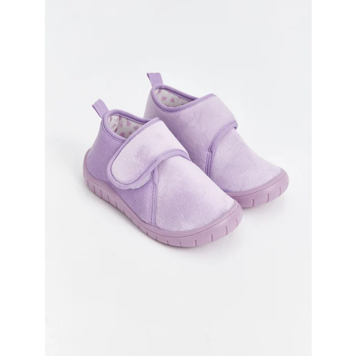 LCW STEPS Lila Cırt Cırtlı Kız Çocuk Panduf