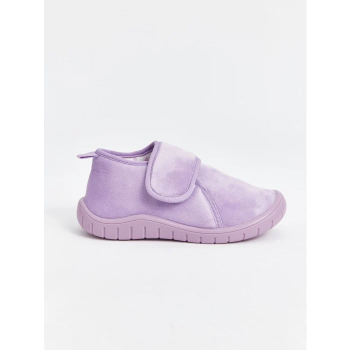 LCW STEPS Lila Cırt Cırtlı Kız Çocuk Panduf