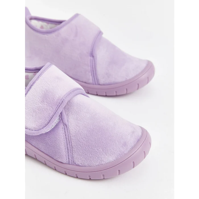 LCW STEPS Lila Cırt Cırtlı Kız Çocuk Panduf