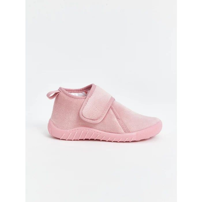 LCW STEPS Pembe Cırt Cırtlı Kız Çocuk Panduf