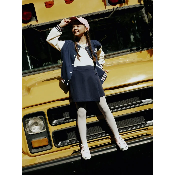 LCW Kids Lacivert Okulun En Havalısı Kolej Ceket