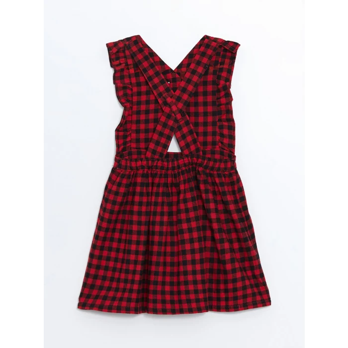 LCW Kids Siyah Yılbaşı Temalı Kız Çocuk Bluz ve Salopet Takım 2li Takım