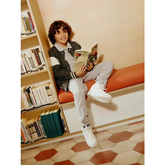 LCW Kids Antrasit Okulun En Havalısı Kolej Ceket