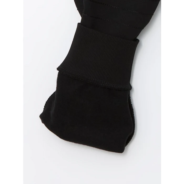 LCW Kids Siyah Beli Lastikli Erkek Çocuk Jogger Eşofman Altı