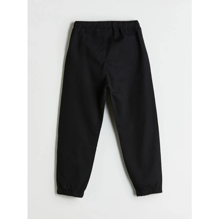 LCW Kids Siyah Beli Lastikli Erkek Çocuk Pantolon