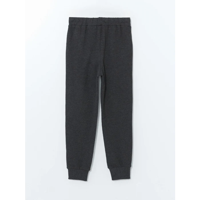 LCW Kids Antrasit Beli Lastikli Erkek Çocuk Jogger Eşofman Altı