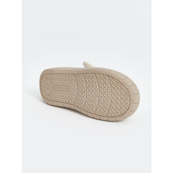 LCW STEPS Bej Cırt Cırtlı Erkek Çocuk Panduf