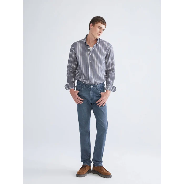 LCW Jeans Gri 779 Regular Fit Erkek Jean Pantolon