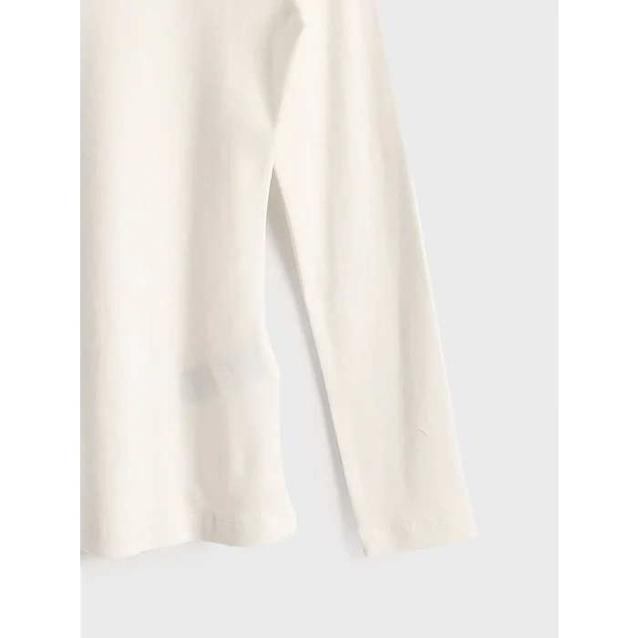 LCWAIKIKI Classic Ekru Bisiklet Yaka Kadın Body