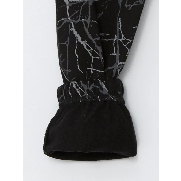 LCW Kids Gri Beli Lastikli Baskılı Erkek Çocuk Jogger Eşofman Altı