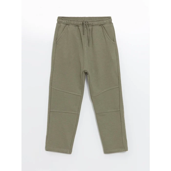 LCW Kids Yeşil Beli Lastikli Erkek Çocuk Jogger Eşofman Alt