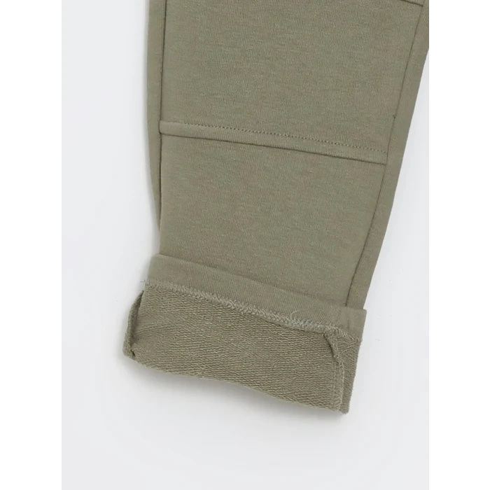 LCW Kids Yeşil Beli Lastikli Erkek Çocuk Jogger Eşofman Alt