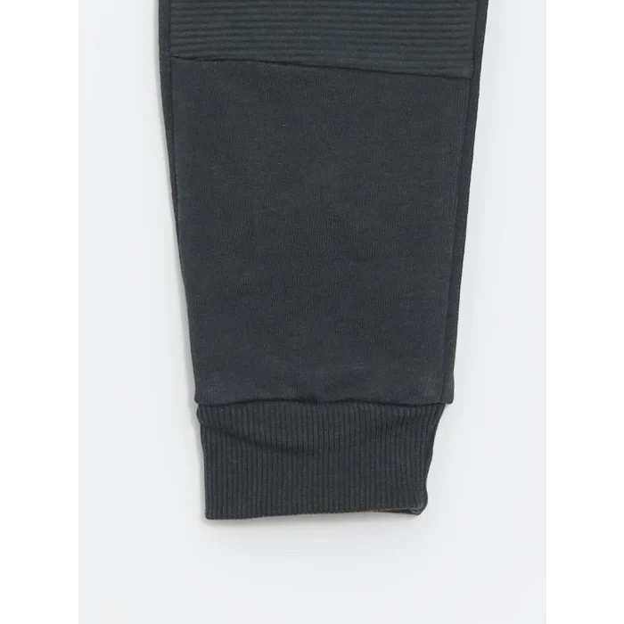 LCW Kids Antrasit Beli Lastikli Kalın Erkek Çocuk Jogger Eşofman Altı