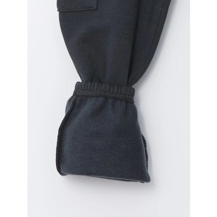 LCW Kids Antrasit Beli Lastikli Kalın Erkek Çocuk Jogger Eşofman Altı