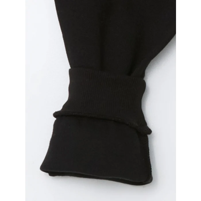 LCW Kids Siyah Beli Lastikli Kalın Basic Erkek Çocuk Jogger Eşofman Altı