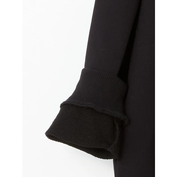 LCW Kids Siyah Kapüşonlu Erkek Çocuk Kalın Eşofman Takım