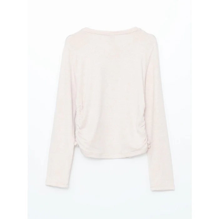 LCW Kids Pembe Bisiklet Yaka Kız Çocuk Tişört