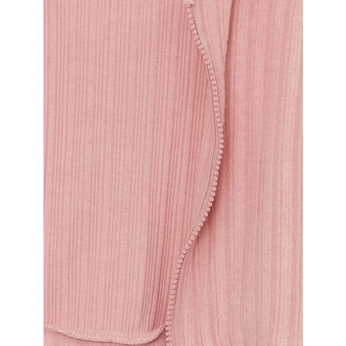 LCW baby Pembe Kapüşonlu Kız Bebek Hırka ve Tayt 2li Takım