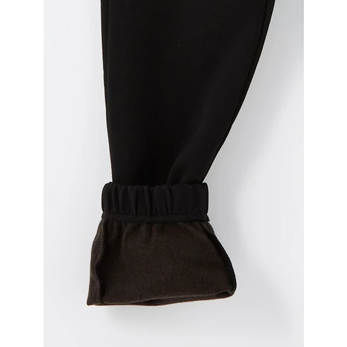 LCW Kids Ekru Bisiklet Yaka Kız Çocuk Kalın Eşofman Takım