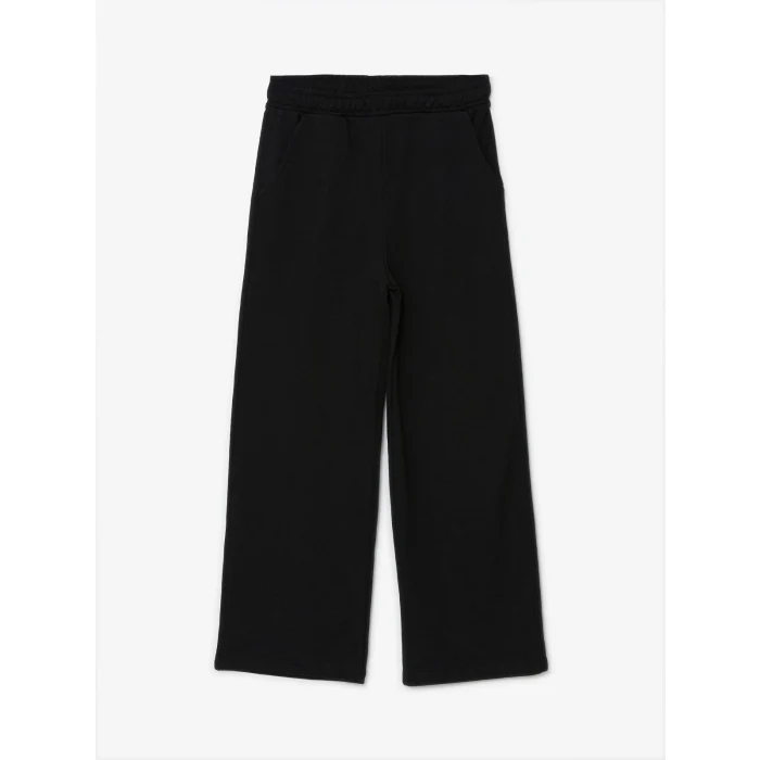 LCW Kids Siyah Kapüşonlu Kız Çocuk Eşofman Takım