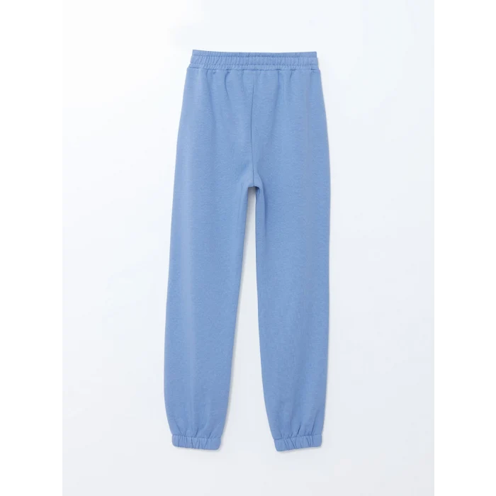 LCW Kids Lila Dik Yaka Kız Çocuk Kalın Eşofman Takım