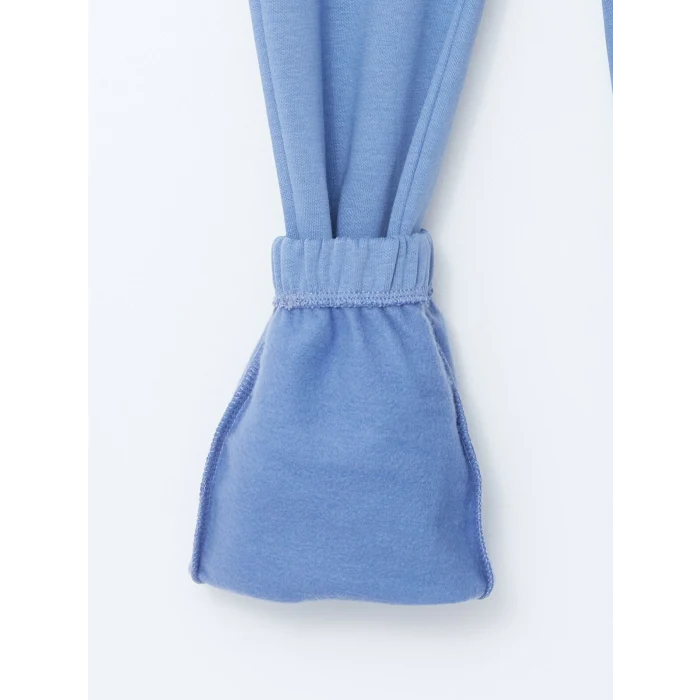 LCW Kids Lila Dik Yaka Kız Çocuk Kalın Eşofman Takım