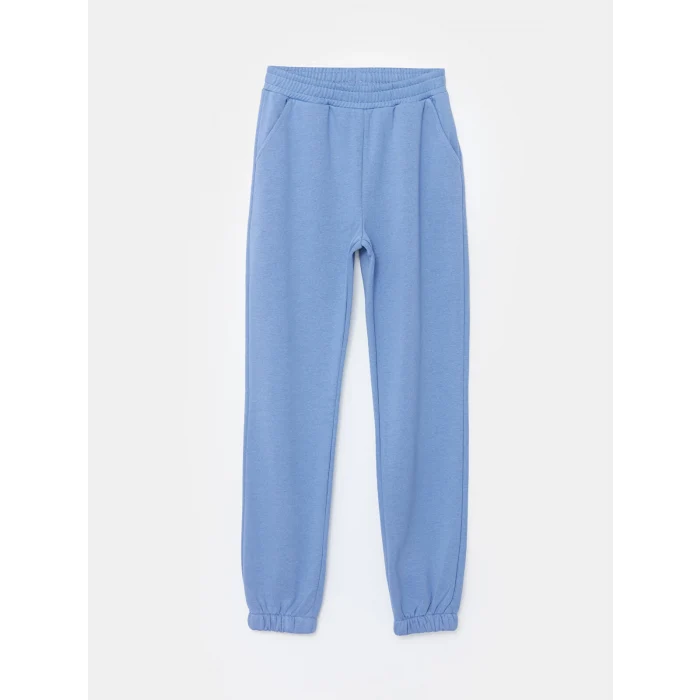 LCW Kids Lila Dik Yaka Kız Çocuk Kalın Eşofman Takım