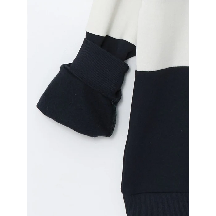 XSIDE Yeşil Uzun Kollu Erkek Kalın Hoodie