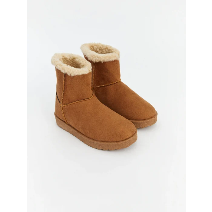 LCW STEPS Bej Süet Görünümlü Kadın Bot