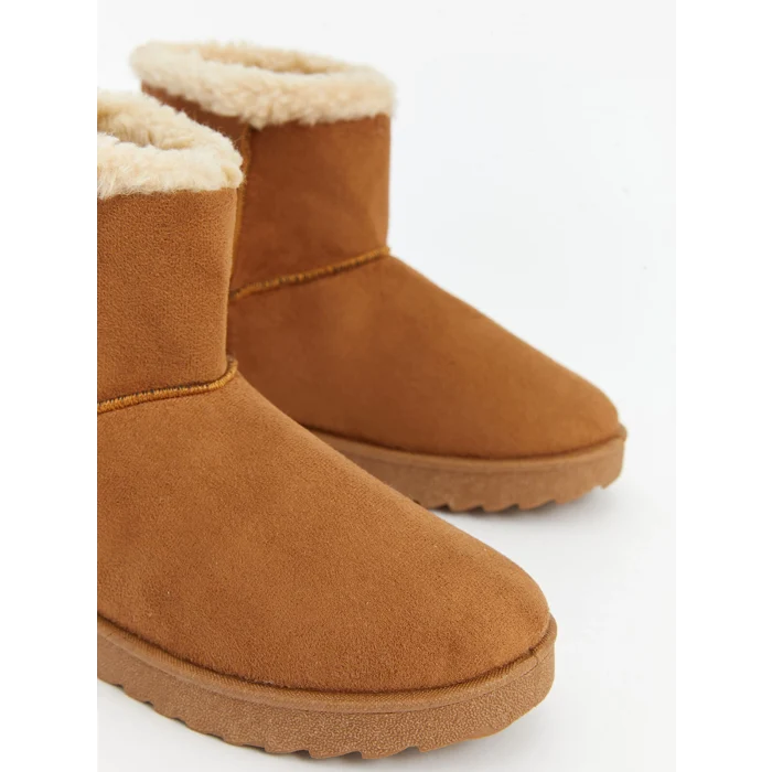 LCW STEPS Bej Süet Görünümlü Kadın Bot