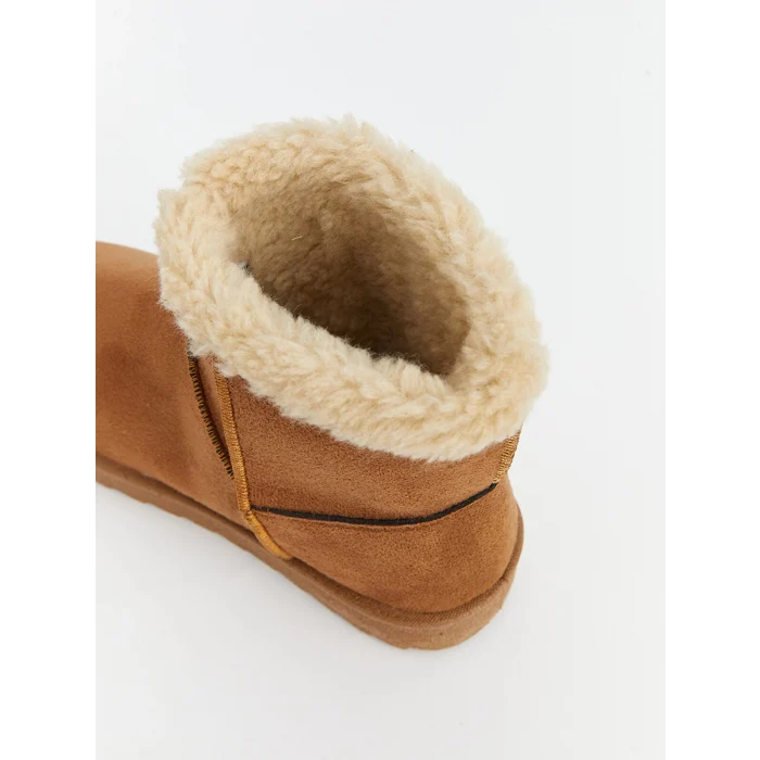 LCW STEPS Bej Süet Görünümlü Kadın Bot