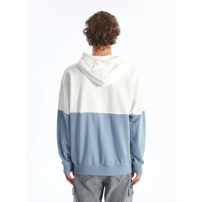 XSIDE Ekru Uzun Kollu Erkek Hoodie