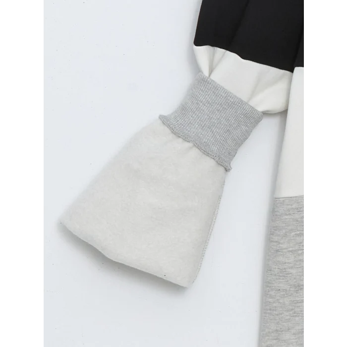 XSIDE Siyah Uzun Kollu Erkek Kalın Hoodie