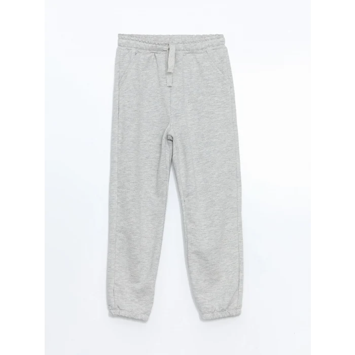 LCW Kids Gri Beli Lastikli Erkek Çocuk Jogger Eşofman Alt