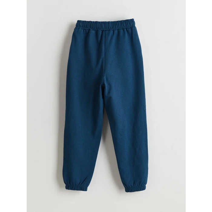 LCW Kids Indigo Beli Lastikli Erkek Çocuk Jogger Eşofman Alt