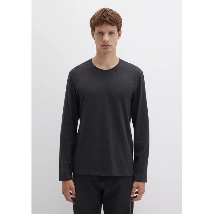 Mavi 062477-27310 Uzun Kollu Antrasit Basic Tişört